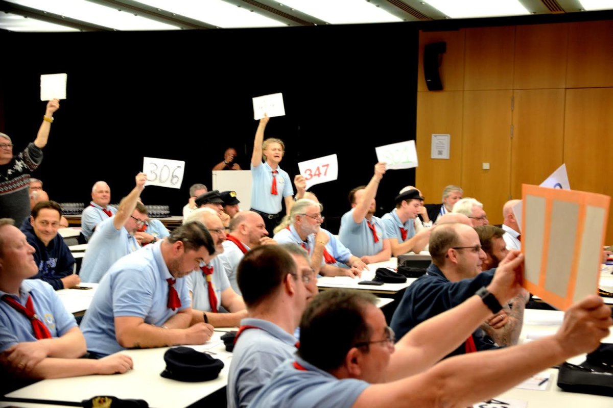 La criée des Pirates ou comment constituer les équipages de la Vaudoise