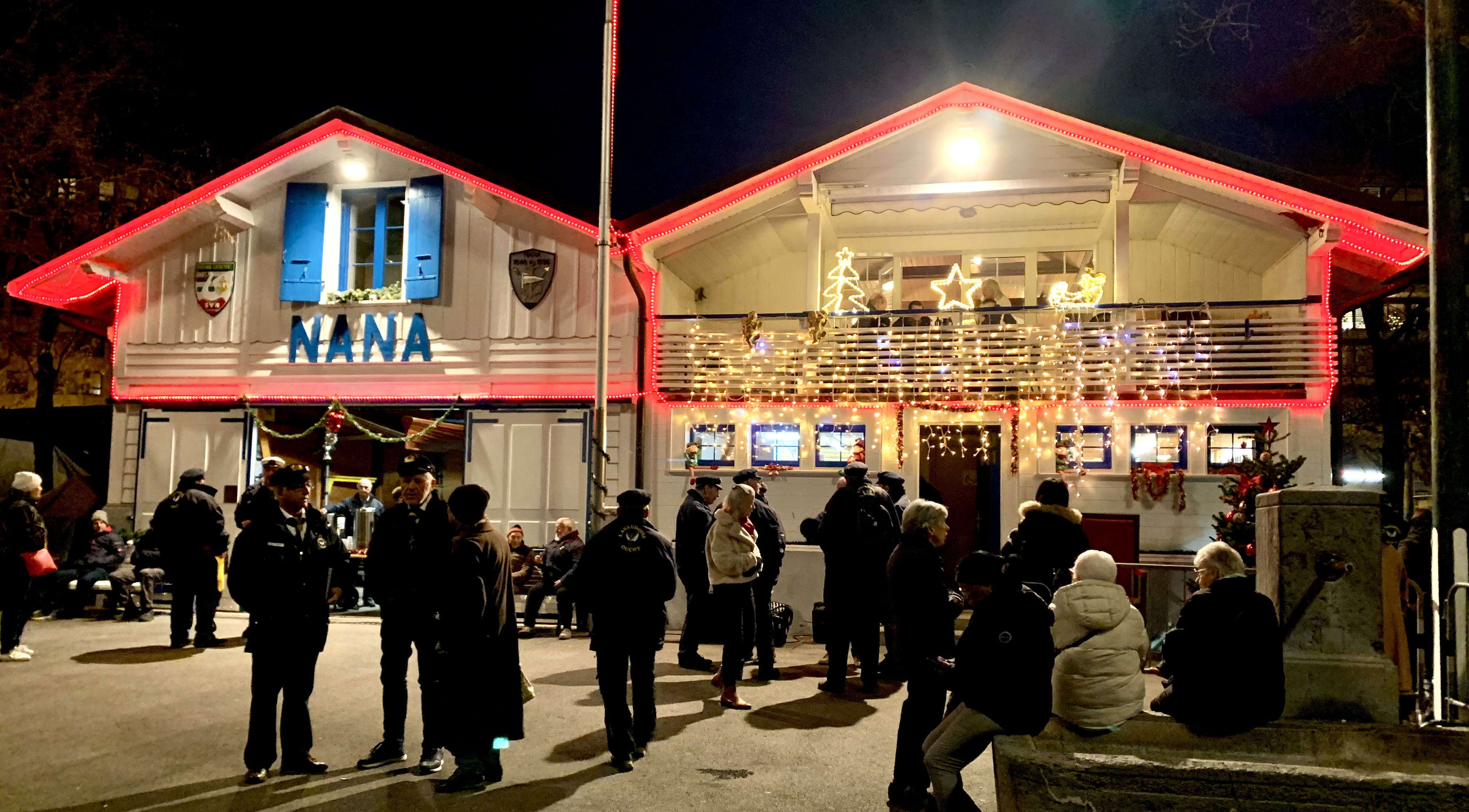 Le cabanon de la NANA et des Pirates dans ses habits de fête !